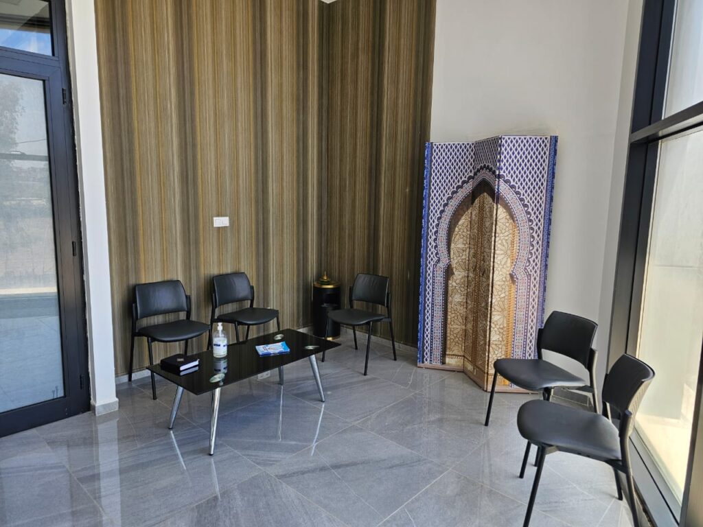 Photo de l'intérieur de la clinique
